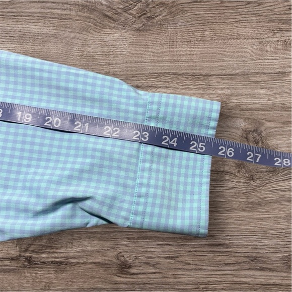 Vineyard Vines Performance OTG Blue Purple Gingham button up shirt in size 2XL - Picture 8 of 8